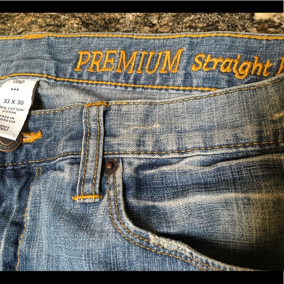GAP Other - Gap jeans 33x30 straight fit